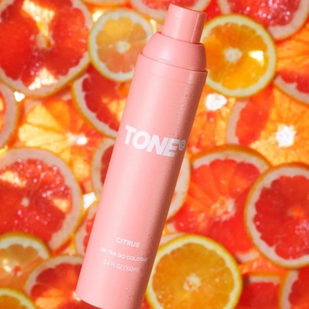 Tone Citrus On The Go Mens Body Spray 3.4 fl oz 100ml NEW